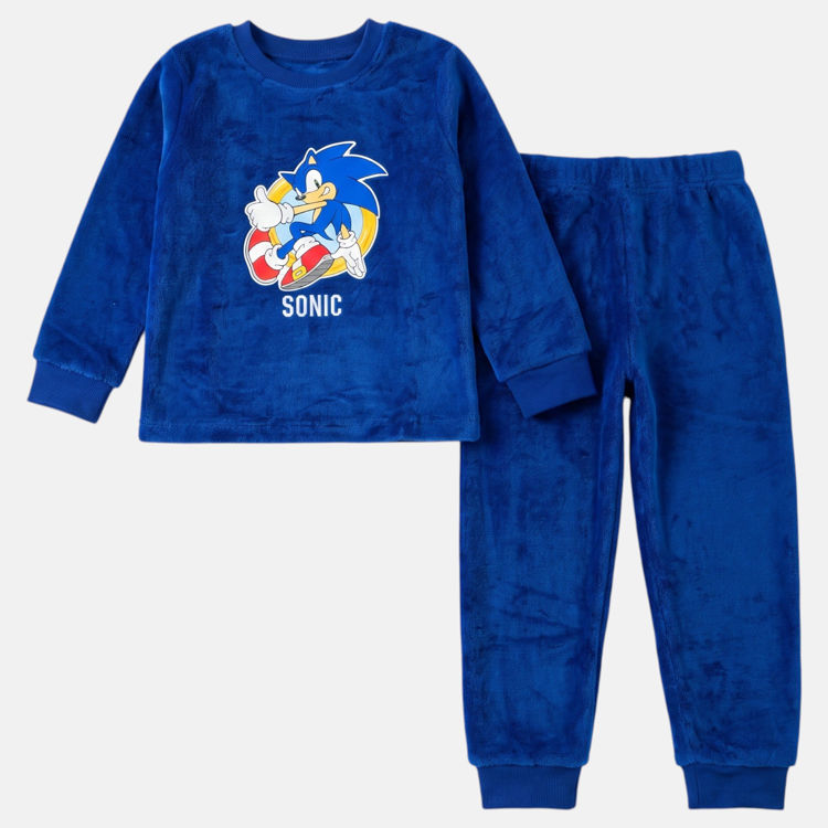 Picture of SONIC5204354 BOYS SONIC FLEECE PYJAMAS 2-8 YEARS